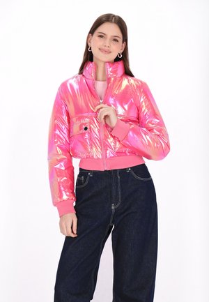 Vinterjakker - pink rainbow