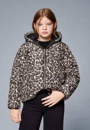Michael Kors Kids REVERSIBLE PUFFER - Veste d'hiver - beige/black