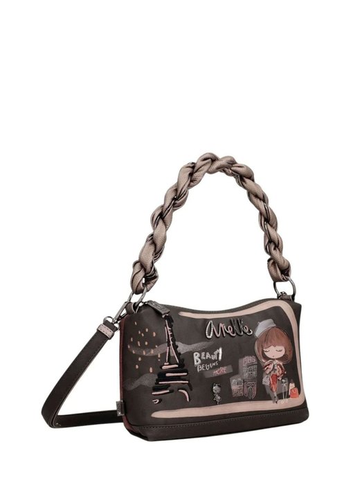 Anekke Mademoiselle Sac Cabas Multicolore Le Sac à épaule - ANEKKE - Mademoiselle Tote Bag - Multicolore - 100 Sac A Main Femme Anekke