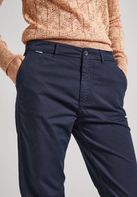 Pepe Jeans Kalhoty - dark blue