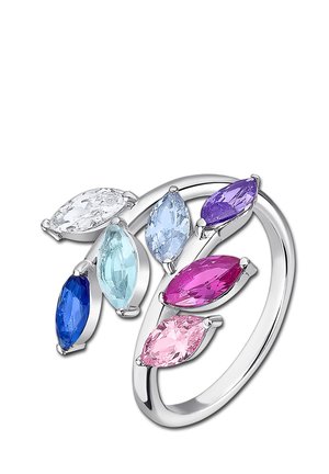 Lotus Silver Bague - silver-coloured