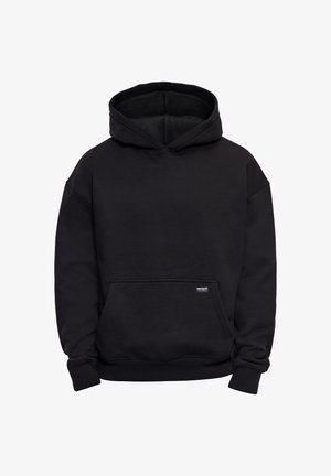 Dropsize, HEAVY ELECTRIC LOGO - Mikina s kapucňou - black