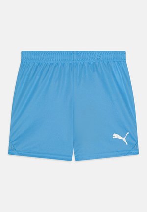 Puma TEAMGOAL - Korte sportsbukser - team light blue/white