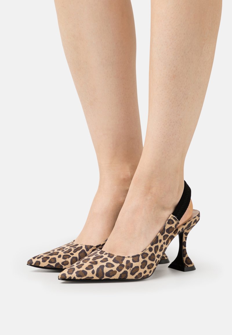 ONLY SHOES ONLCOOPER LIFE SLINGBACK High heels brown Zalando.co.uk