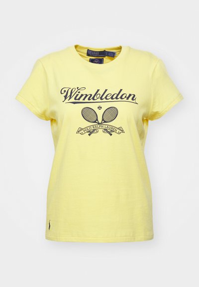 Polo Ralph Lauren TEE SHORT SLEEVE - Print T-shirt - sunfish yellow