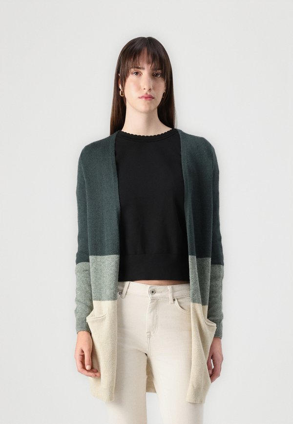 ONLQUEEN LONG CARDIGAN - Cardigan - multicolor