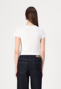 Noisy May NMMOLLY - T-shirts med print - bright white