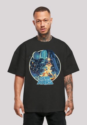 STAR WARS VINTAGE VICTORY CLASSIC ARTWORK OVERSIZED - T-shirt med print - black
