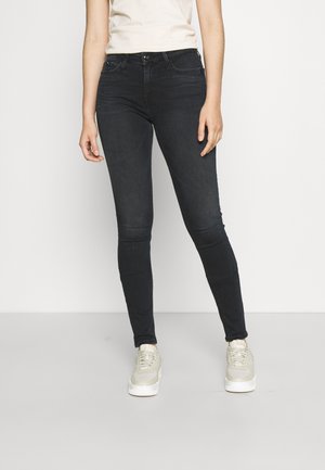 Skinny džíny - black denim