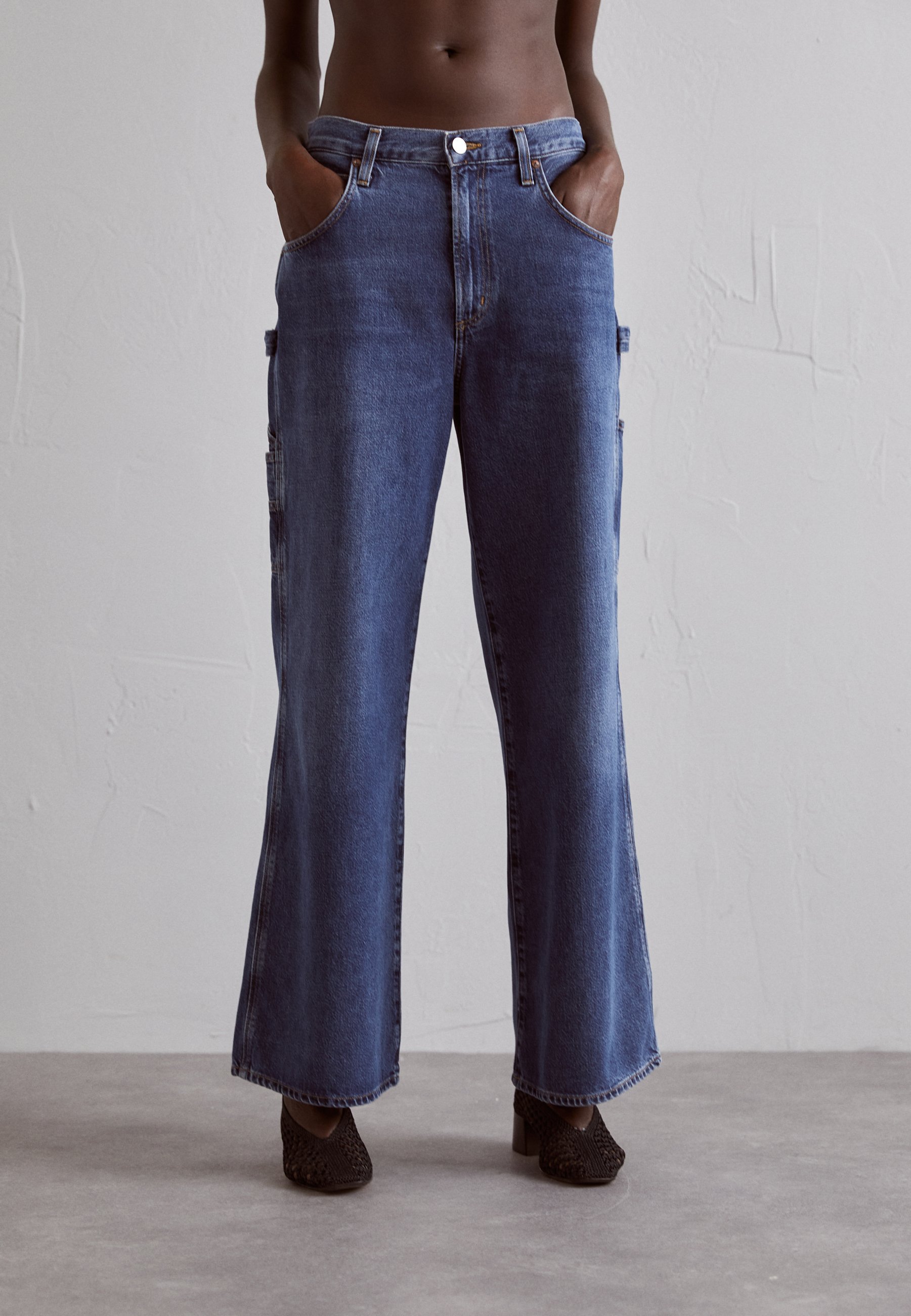 Agolde MAGDA CARPENTER - Jeans Relaxed Fit - darkness/dunkelblau 
