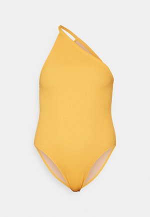 ASYMMETRIC SWIMSUIT - Badeanzug - sunset yellow