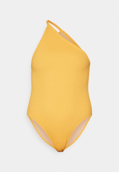 Filippa K ASYMMETRIC SWIMSUIT - Μαγιό - sunset yellow