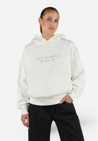 Pegador LEVADIA HOODIE - Sportinis megztinis - washed warm white