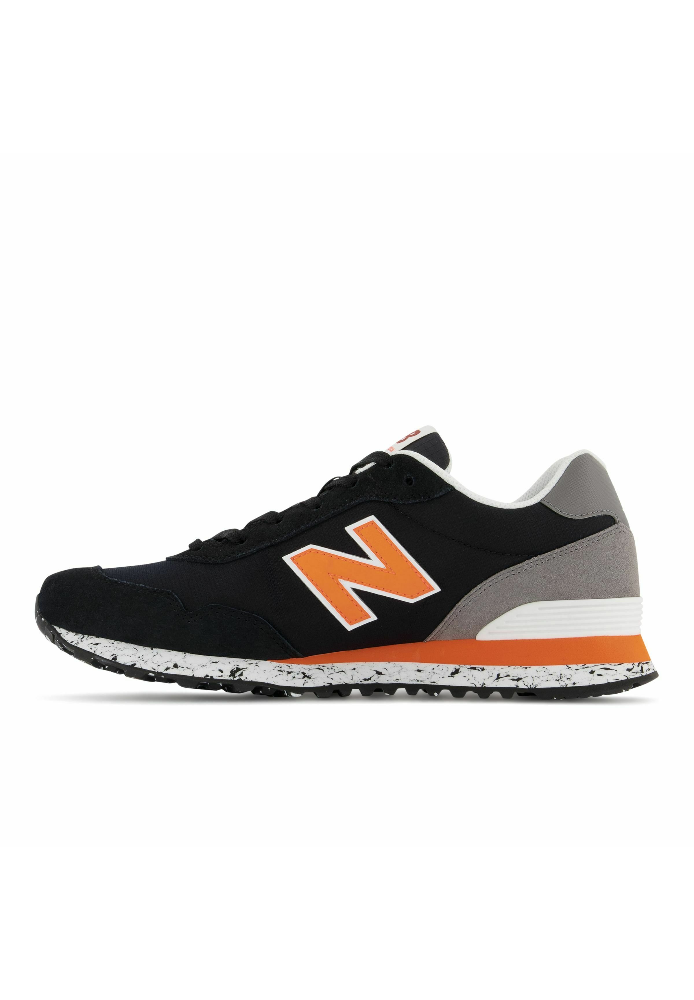 New Balance 515 SNEAKER - Sneakers basse - black vibrant orange/nero -  Zalando.it