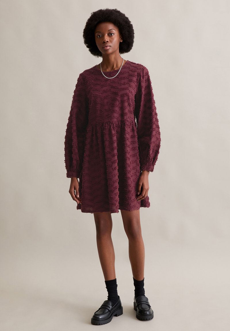 Marc O'Polo DENIM Day dress - dark maroon/dark red - Zalando