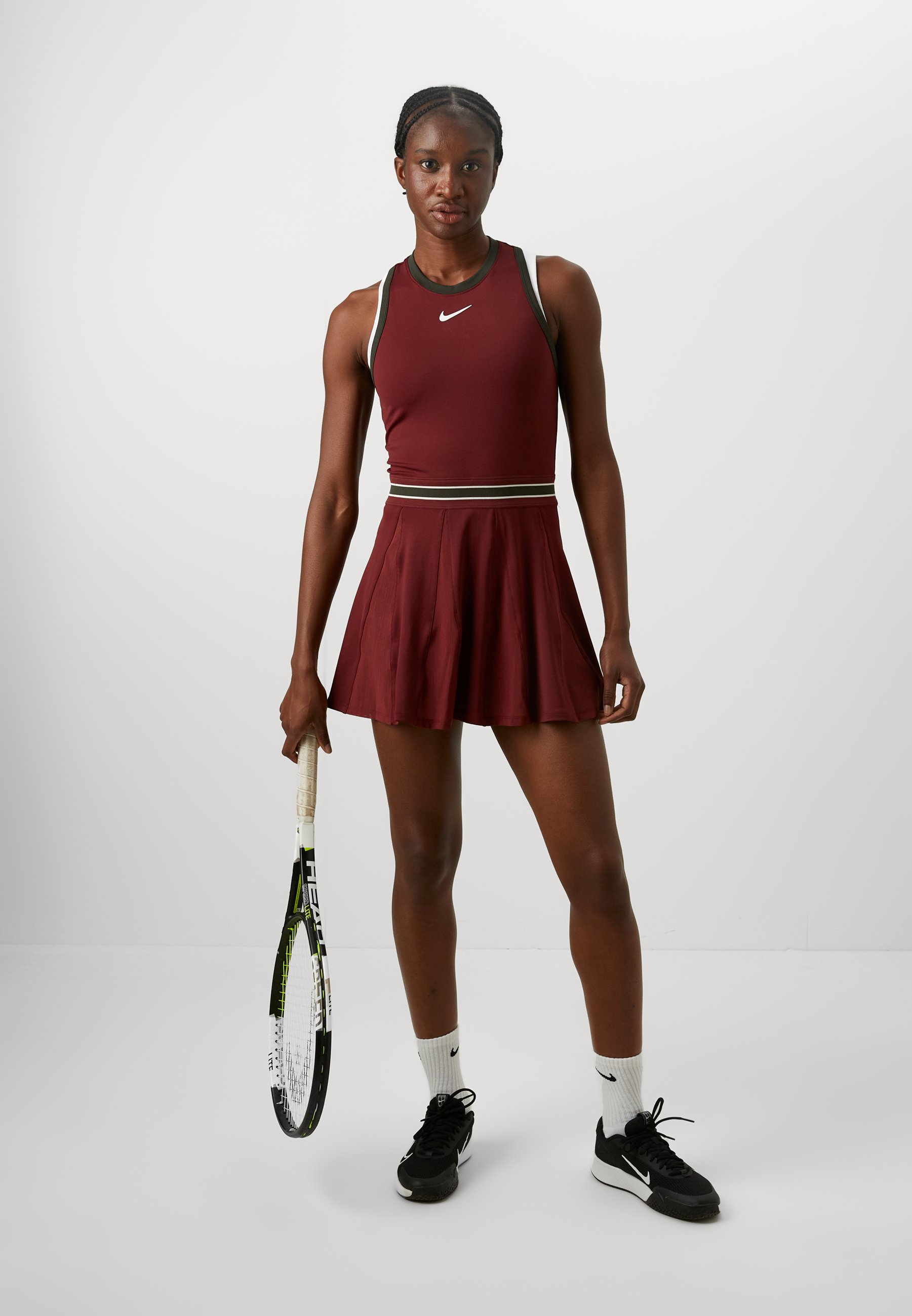 nike red tennis dress