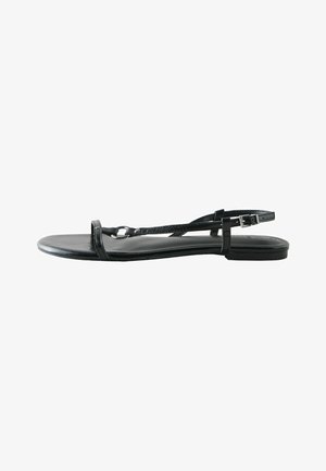 Next, REGULAR FIT - FOREVER COMFORT® HARDWARE DETAIL SLING BACK SANDALS - Sandals - black
