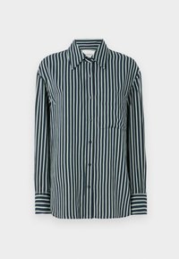 OVERSIZE SHIRT - Button-down blouse - dark night
