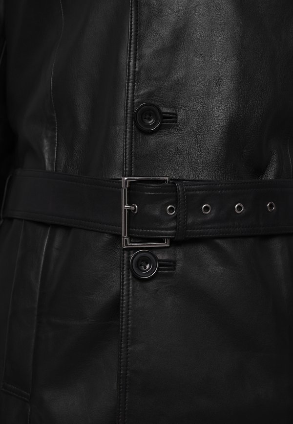 CHRISTIAN COAT LEATHER - Trenchcoat2