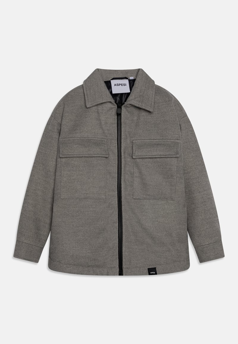 ASPESI OVERSHIRT VALTHERM UNISEX - Χειμωνιάτικο μπουφάν - stone grey