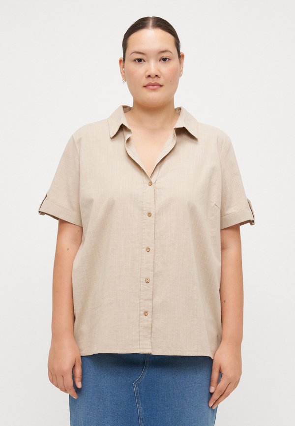 CARCOCO SHIRT - Button-down blouse - feather gray