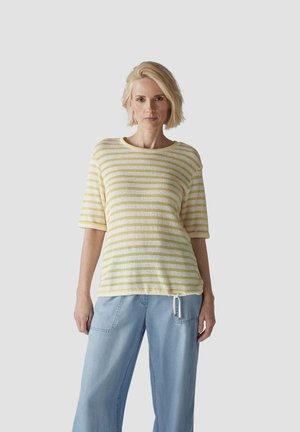 T-Shirt print - gelb