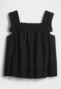 GAP X DOEN SLEEVLESS EYELET TOP - Top - true black