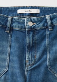 someday. MID RISE LONG FLARED FIT - Flared Jeans - mid wave blue