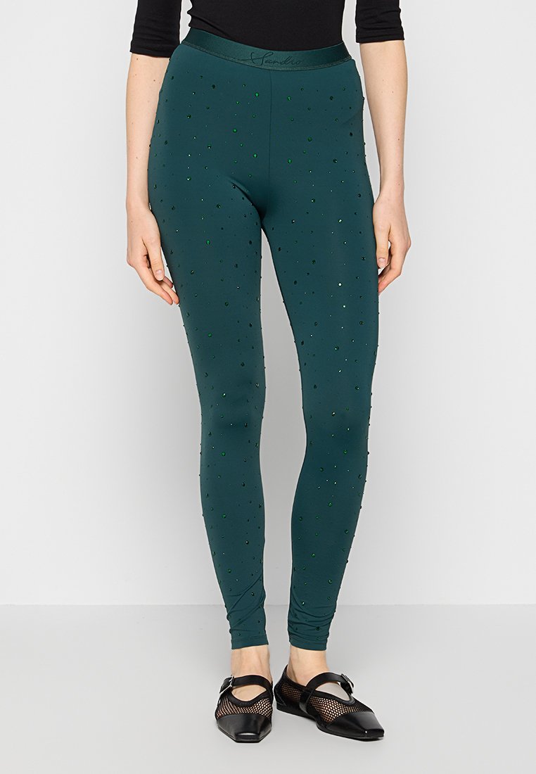 sandro Legging donkergroen