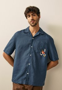 Next EMBROIDERED  - Skjorter - blue