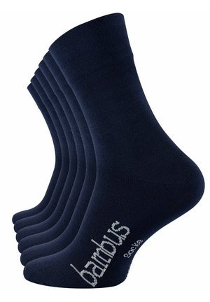BAMBUS 6 PAAR - Chaussettes - marine blau