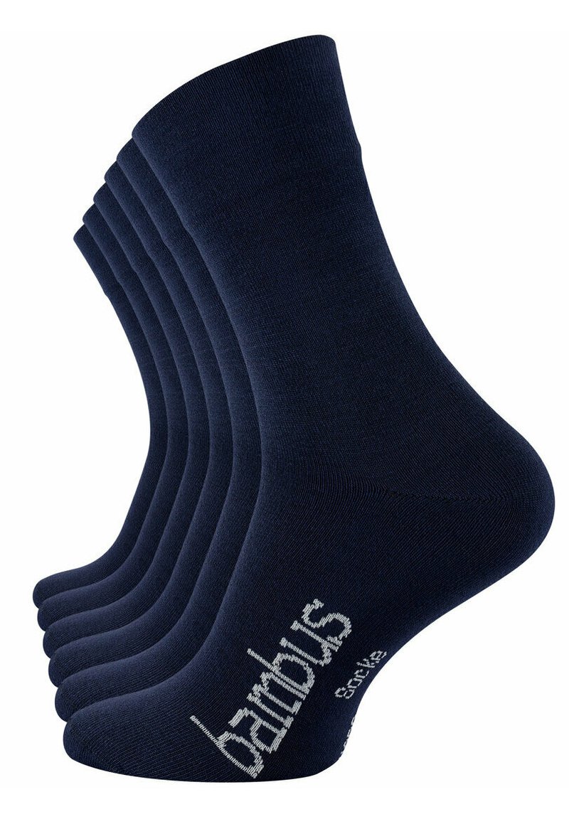 Vincent Creation BAMBUS 6 PAAR - Calze - marine blau