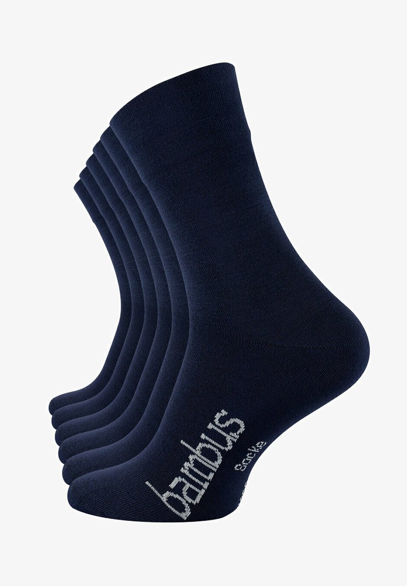 Vincent Creation BAMBUS 6 PAAR - Calze - marine blau