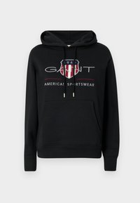 ARCHIVE SHIELD HOODIE - Sweatshirt - schwarz