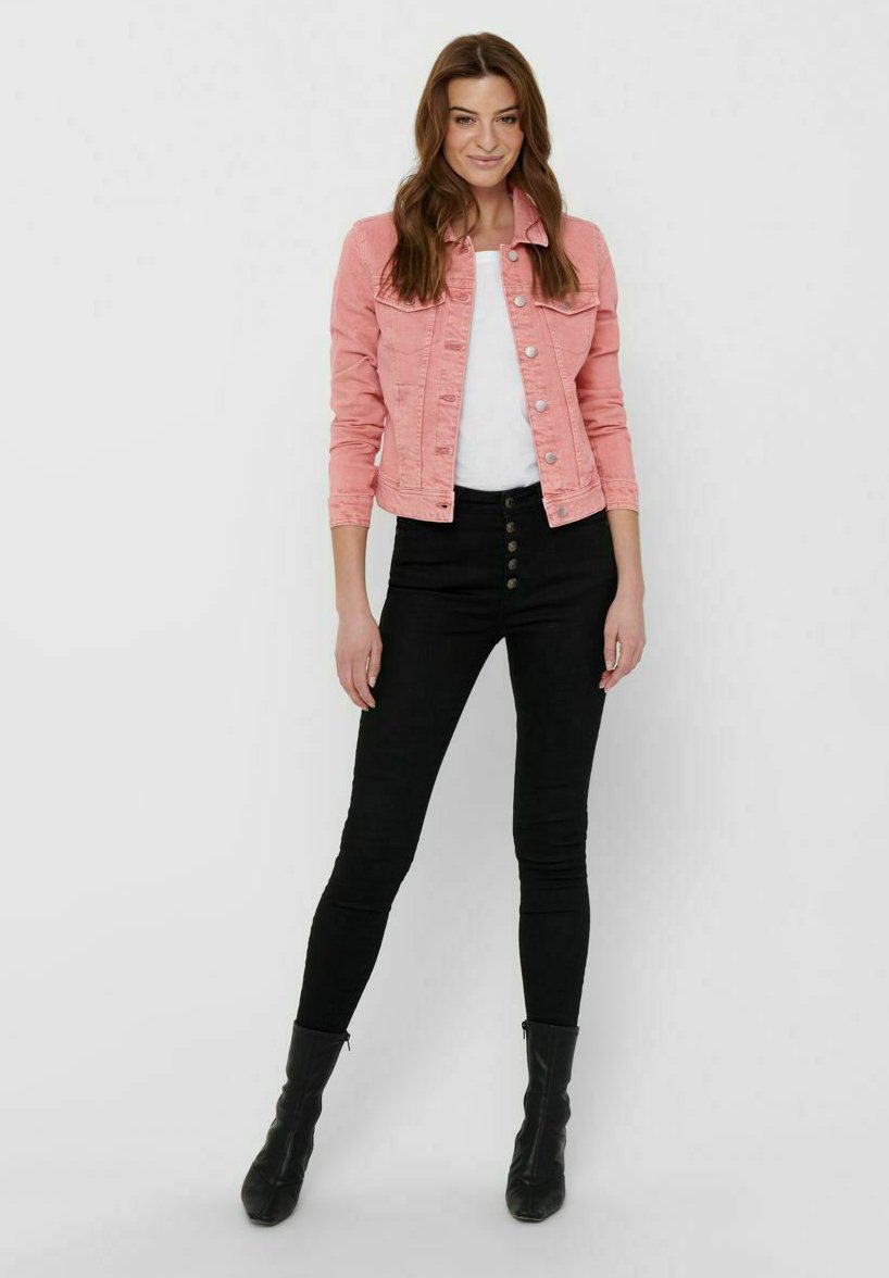 JDY Giacca di jeans - old rose/rosa - Zalando.it