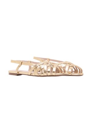 Cortefiel Sandals - gold coloured