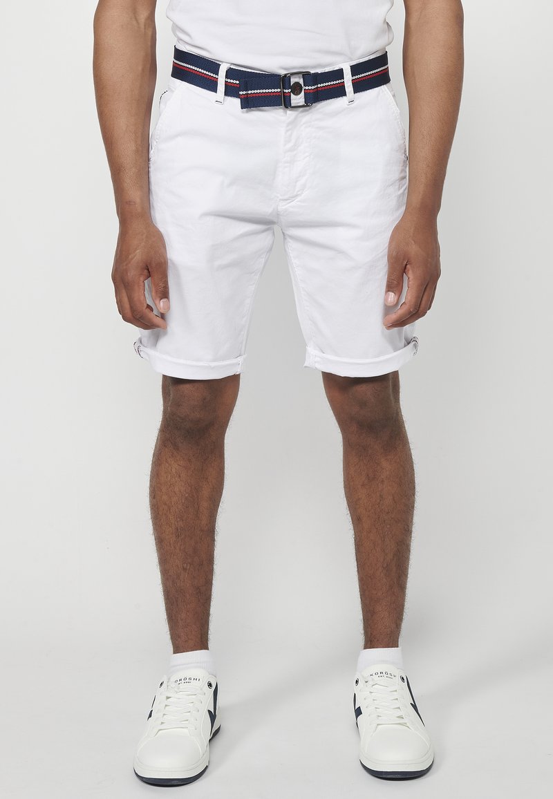 Koroshi BERMUDA - Kratke hlače - blanco   white