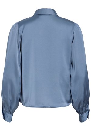 VILA, HEMD VISOFIE LANGARM - Skjortebluser - coronet blue