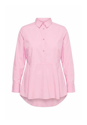 MIAMODA, POPELINE-BLUSE, A-LINIE, SCHÖSSCHEN, LANGARM - Camicetta - dusty rose