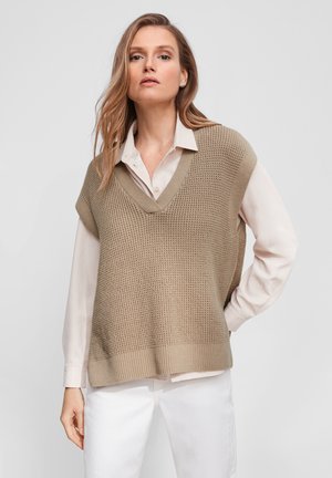 T-shirt basic - dark sand