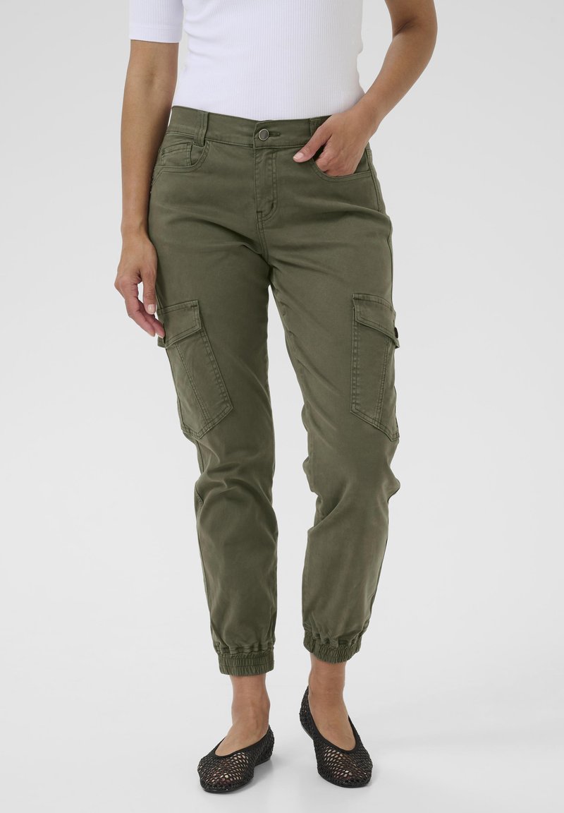 Bon'A Parte SARAH - Cargohose - grape leaf