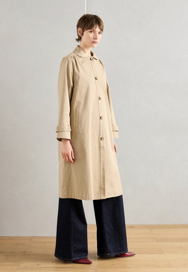 Classic coat - ecru