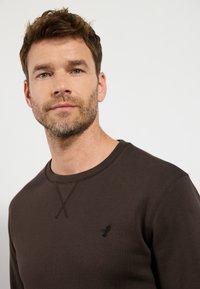Pier One Sweatshirt - dark brown