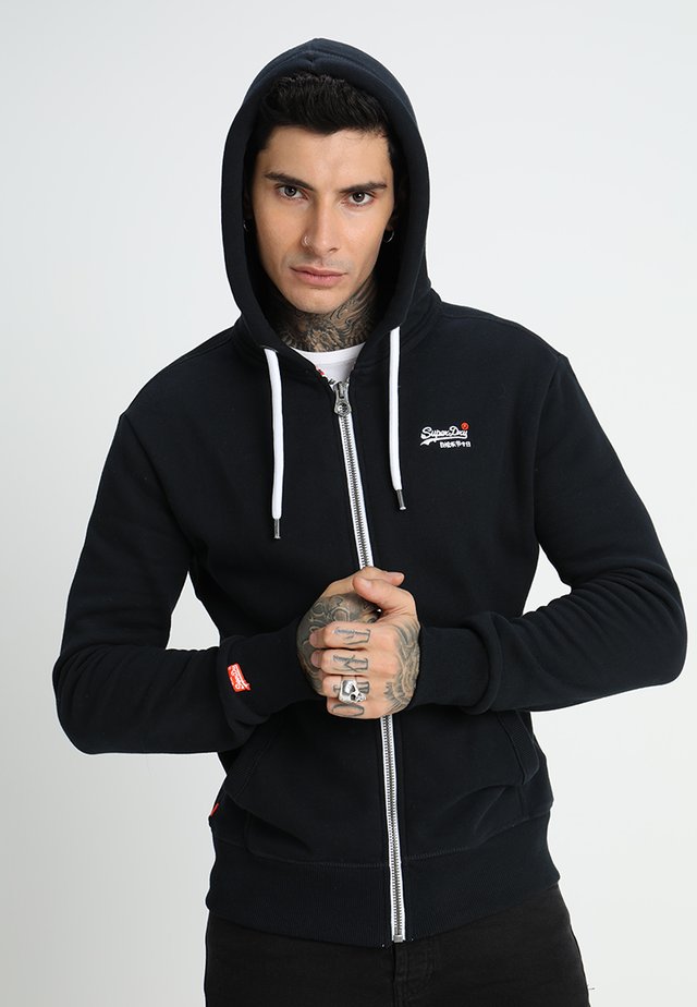 LABEL ZIPHOOD - veste en sweat zippée - eclipse navy