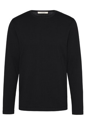 CORE CREW - Strickpullover - black