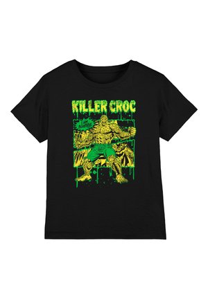 Cotton Soul, BATMAN KILLER CROC I AM BEAUTIFUL UNISEX - Print T-shirt - black