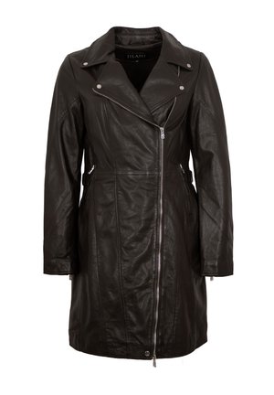 JUNIPER - Kurzmantel - dunkelbraun