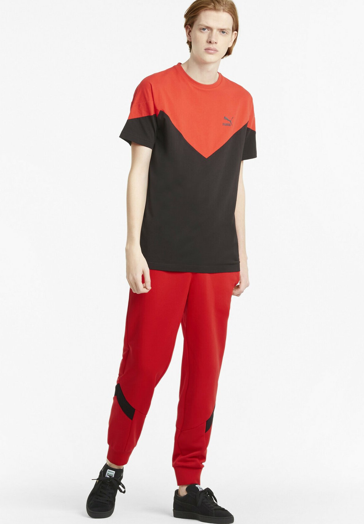pantalon puma rouge