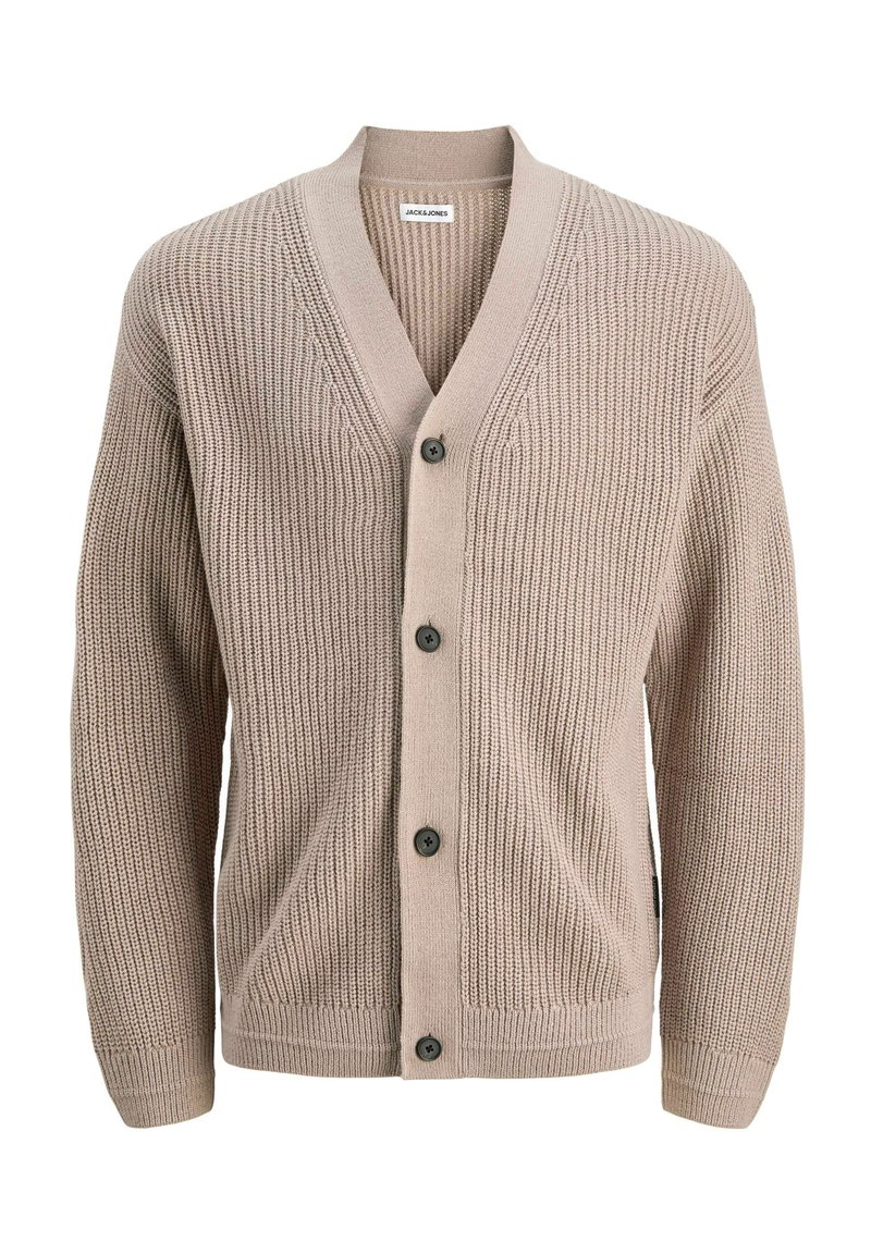 Cardigan Homme Jack & Jones JPRCCMILANO - Tricot Léger, Coupe Détendue, Col Polo - Pour Automne