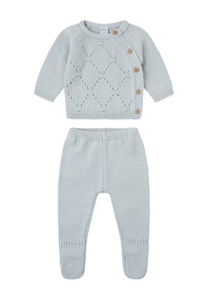 SET - Chaqueta de punto - gris vig claro